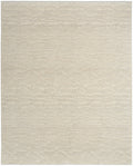CK079 Notes Ivory Silver Modern Polyester Area Rug