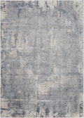 Rustic Textures Grey Beige Modern Polypropylene Area Rug