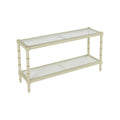 Conner Cane Console - Green