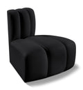 Anwen Vegan Leather Upholstered Modular Reverse Corner Chair