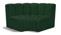 Anwen 60" Green Boucle Fabric Upholstered 2pc. Modular Sectional - S2B