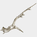 Silver Drifting Sculpture Abstract Resin Art