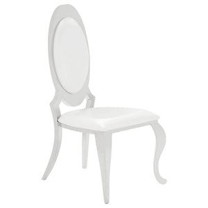 Anchorage Set of 2 Dining Chair in Chrome