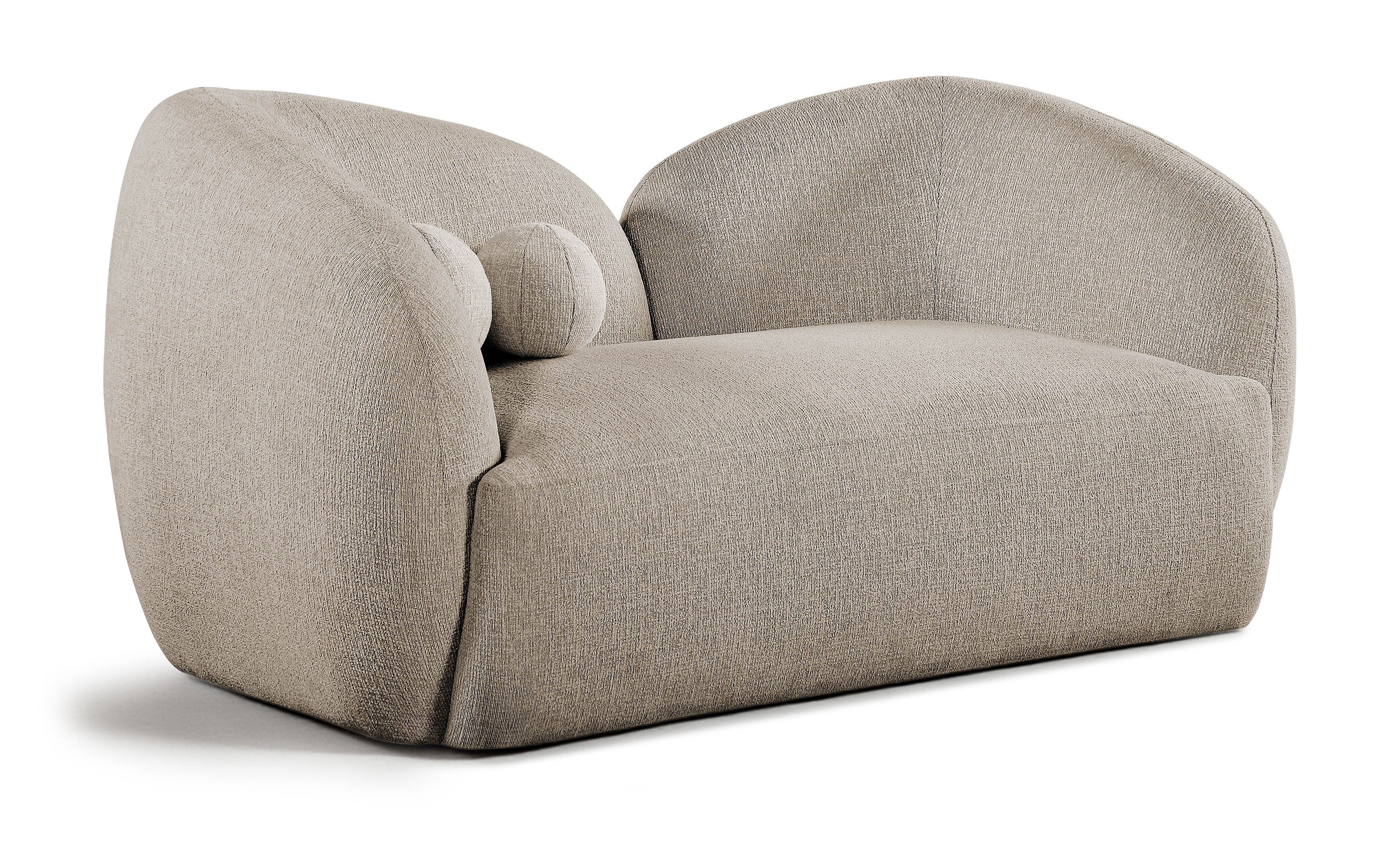 Esmeralda 68" Fabric Upholstered Loveseat