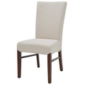 Milton Set of 2 Fabric Dining Chair in Cardiff Cream
