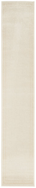 Nourison Essentials Ivory Gold Contemporary Polypropylene Area Rug