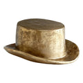 Aged Brass Hat Token Sculpture
