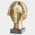 Stoicism Sculpture in Gold