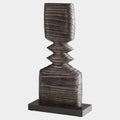 Dark Square Black Sculpture