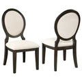 Twyla Oval Back Dining Side Chair Set of 2
