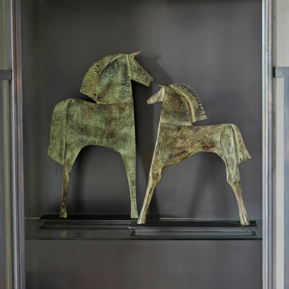 Verdigris Etruscan Steed