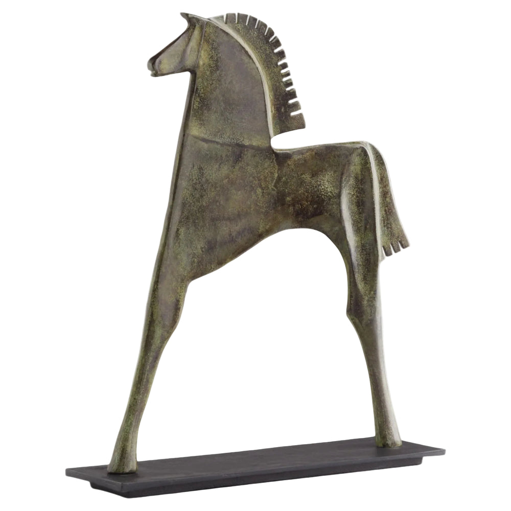 Verdigris Etruscan Steed