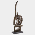 Rustic Antelope Chi Wara Sculpture