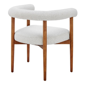 Keanu Dining Chair in Boucle Beige