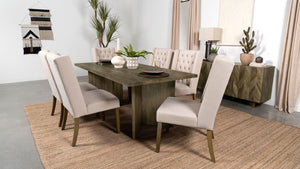 Tyler Dining Table in Mango Brown