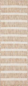 Positano Beige Ivory Modern Polypropylene Area Rug