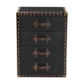 Jaelyn Vintage Black Canvas