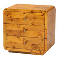 Netra Burl Nightstand