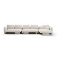 Overlap Right Chaise Sec Large Ecru