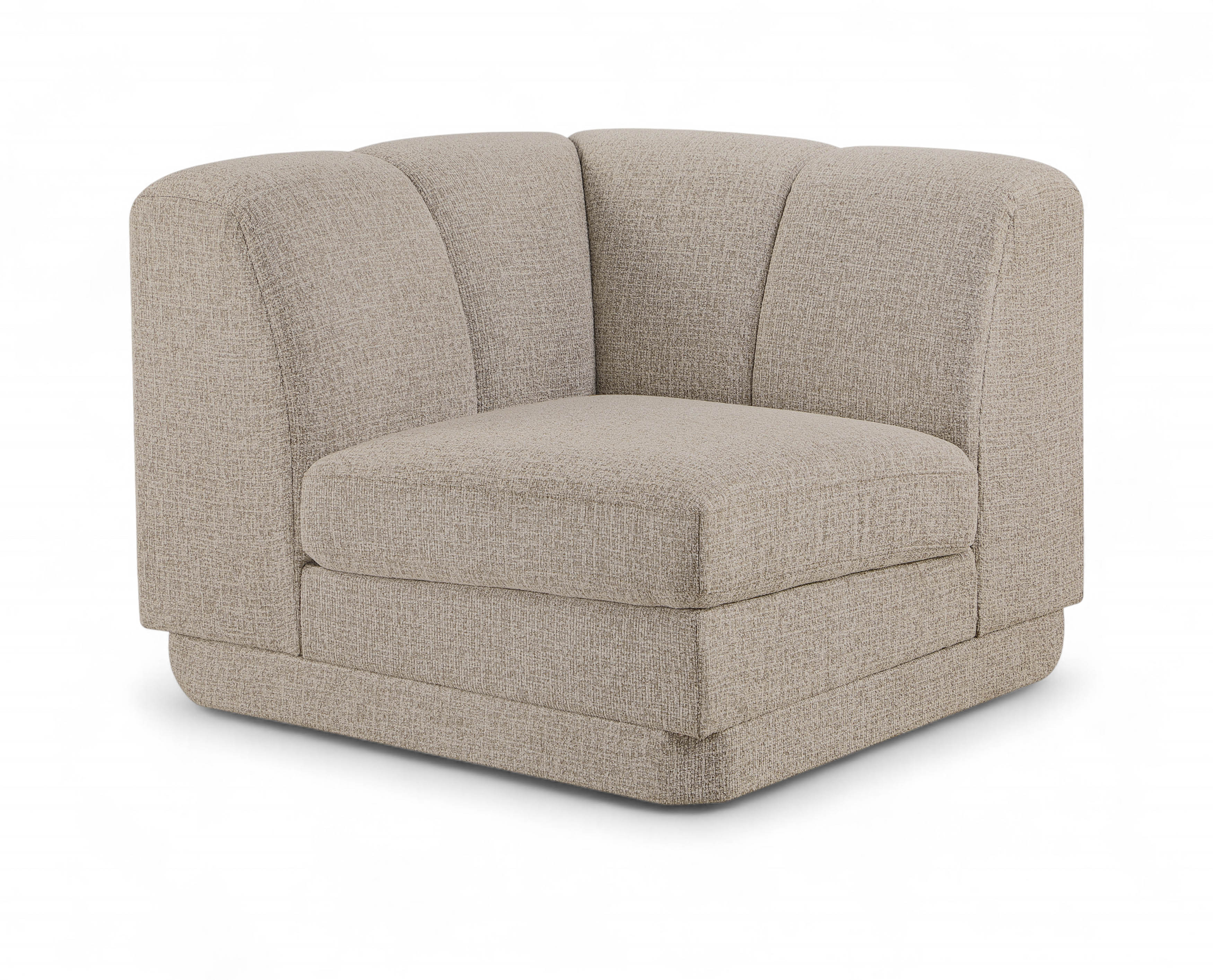 Maiori Fabric Upholstered Corner Chair