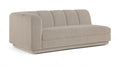 Maiori 76.75" Fabric Upholstered Left Arm Sofa
