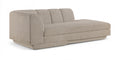 Maiori Fabric Upholstered Right Arm Chaise