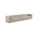 Maiori Beige Fabric Upholstered 2pc. Modular Sofa - S2A