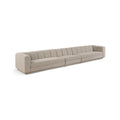 Maiori Beige Fabric Upholstered 3pc. Modular Sofa - S3A