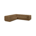 Maiori Brown Fabric Upholstered 3pc. Modular Sectional - Sec3B