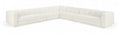Maiori Cream Fabric Upholstered 5pc. Modular Sectional - Sec5A