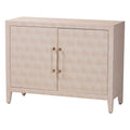 Nira Faux Shagreen Storage Cabinet