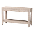 Nira Faux Shagreen Console Table