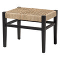 Amber Seagrass Accent Bench