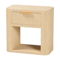Beauford Grasscloth Nightstand