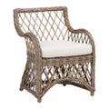 Debra Natural Rattan Armchair