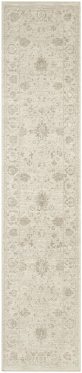 Shadows Ivory Vintage Polyester Area Rug