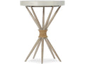 Amani Accent Table with Capiz Shell & Rope Accents