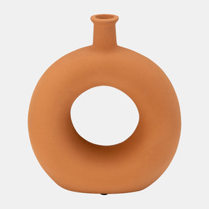 Terracotta Round Vase