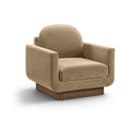 Edmund Velvet Performance Fabric Upholstered Accent Chair