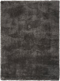 Dreamy Shag Grey Shag Polyester Area Rug
