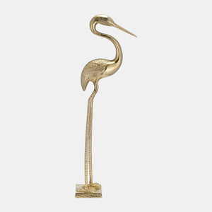 Casted Heron in Gold