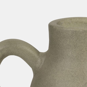 Set of 2 Terracotta Vase in Sage