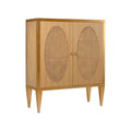 Petite Caned Bar Cabinet