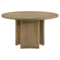 Adina 53-inch Round Wood Dining Table