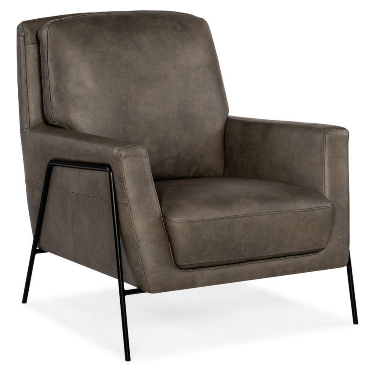 Amette Metal Frame Club Chair