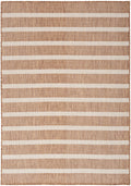 Positano Jute Ivory Modern Polypropylene Area Rug