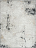 Dekor Grey Charcoal Modern Polypropylene Area Rug