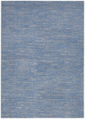 Nourison Essentials Blue Grey Outdoor Polypropylene Area Rug