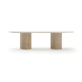Rhythm Oval Stone Top Dining Tbl
