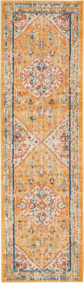 Passion Ivory Yellow Bohemian Polypropylene Area Rug